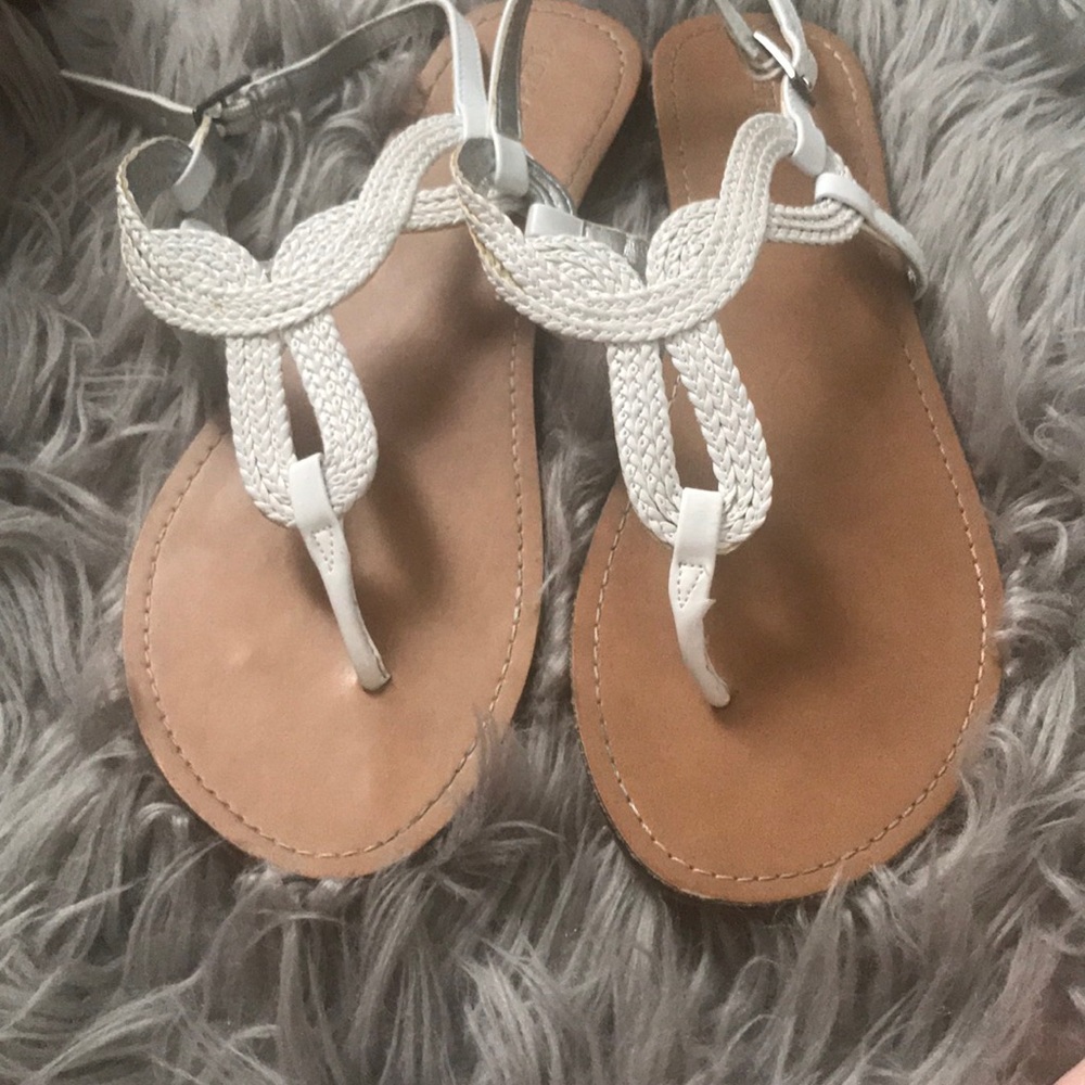 White Sandals